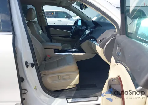 2014 Acura Mdx Technology Package z USA, uszkodzony, nr VIN 5FRYD4H46EB018256